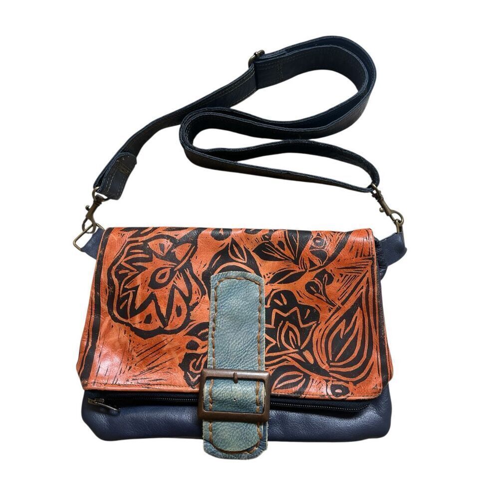 Urban Gypsy Design crossbody purse fold over style